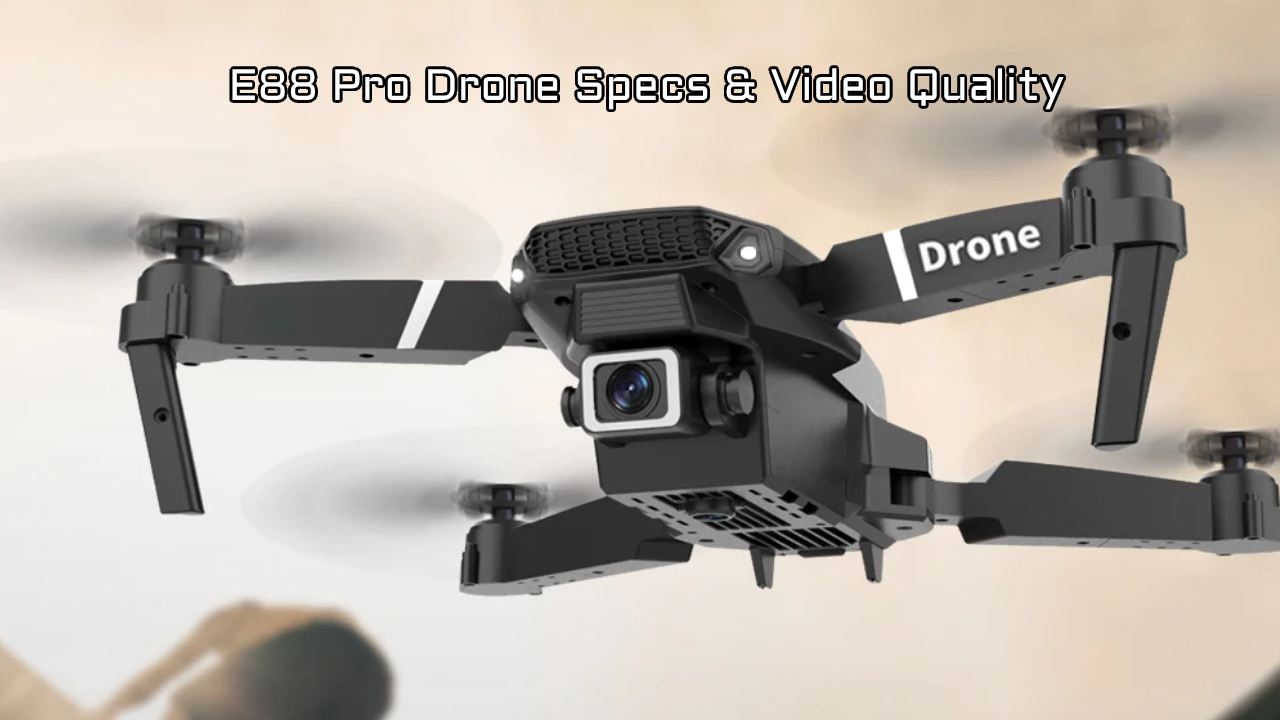 e88 pro drone specs video quality